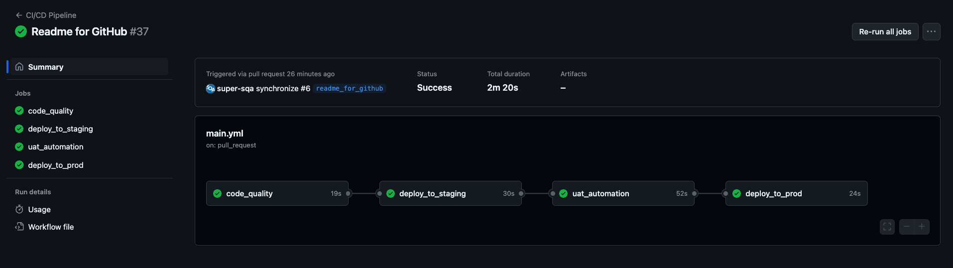Automation Dashboard Deployment Pipeline